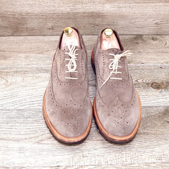 $450 Nordstrom TO BOOT NEW YORK 11.5 M Italian Suede Oxford * add $15 new Trees main image 9